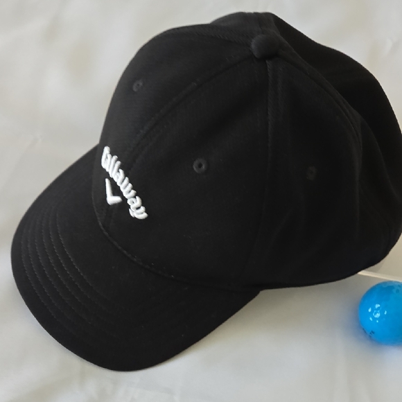 Callaway Black Golf Cap Sz S/M NWT - Picture 3 of 8